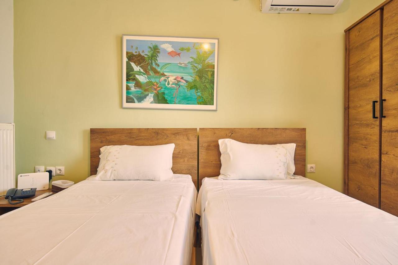 Mika'S Valley View House Langadhakia Bagian luar foto