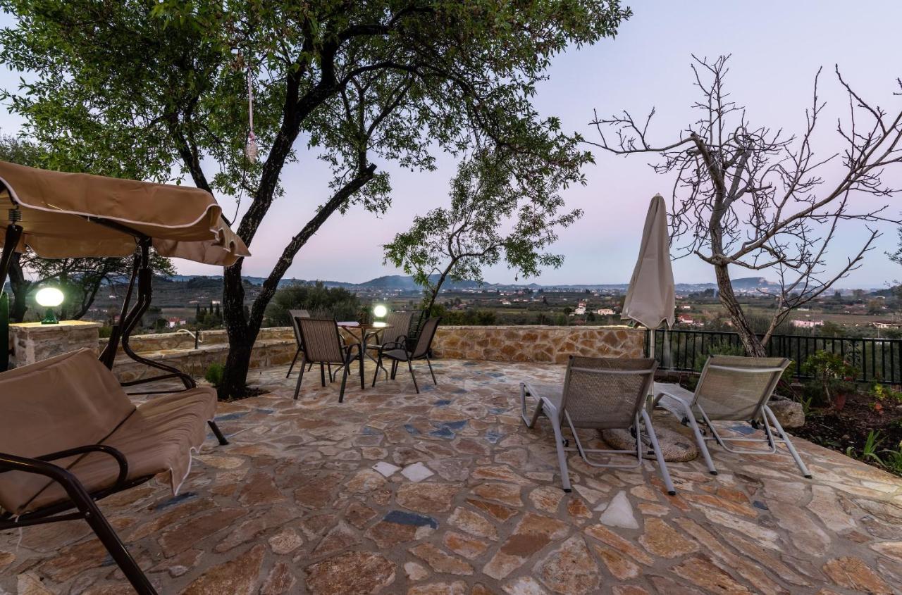 Mika'S Valley View House Langadhakia Bagian luar foto